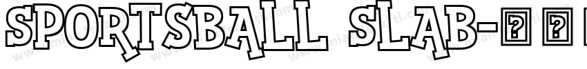 Sportsball Slab字体转换